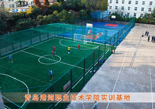 ​巅峰国际为青岛港湾职业技术学院打造健身实训基地